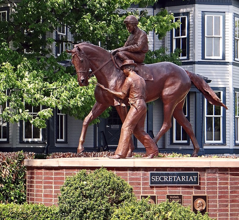 secretariat, caballo de carreras, big red, carreras de caballos, carrera,