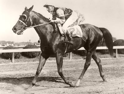 Assault, the 1946 Triple Crown winner known as the Club-Footed Comet.