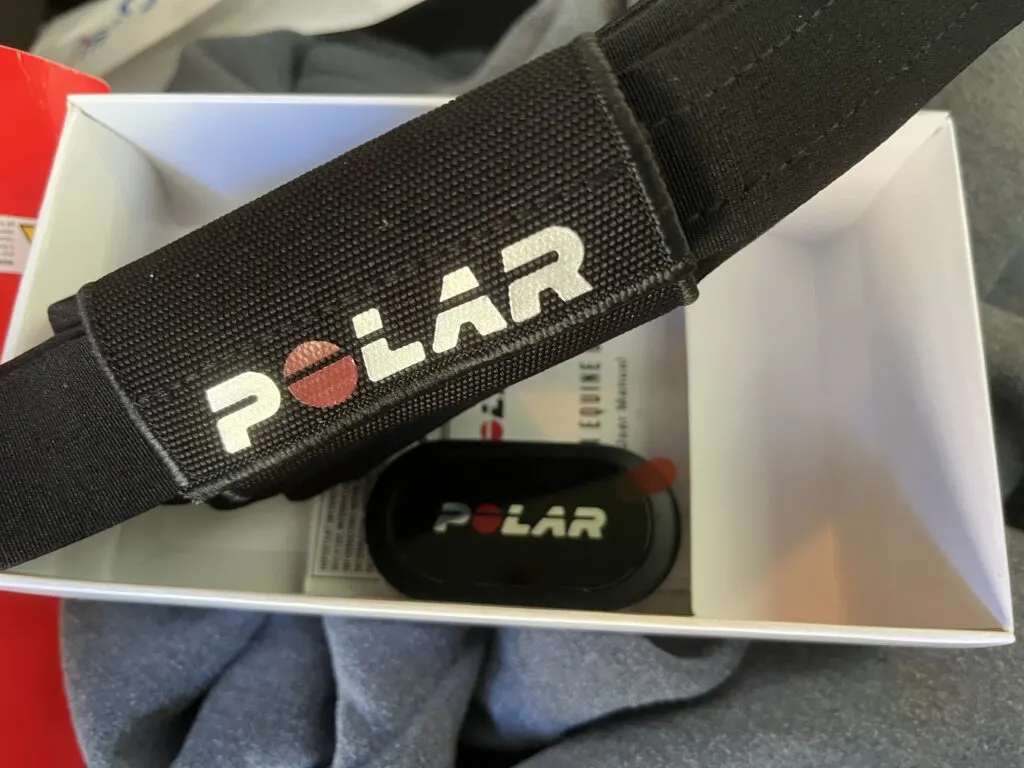 Picture of an equine heart monitor