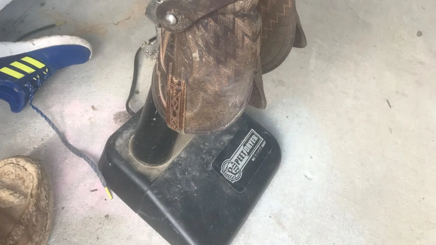 Picture of a boot dryer.