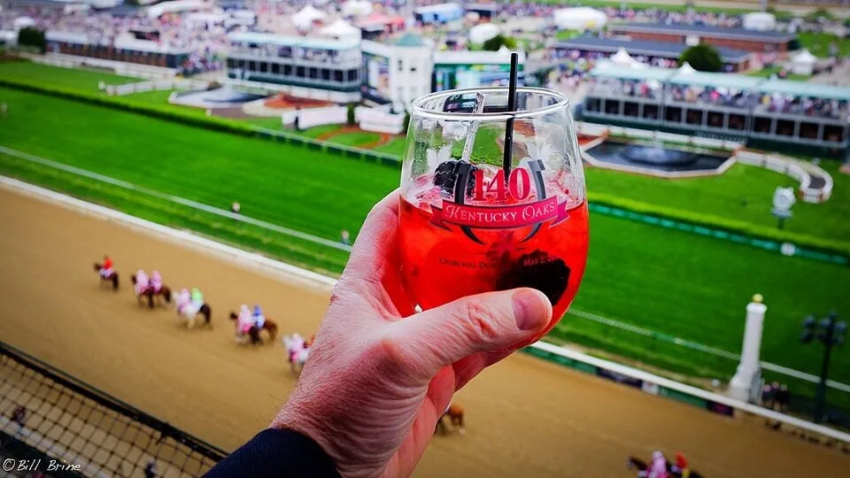 mint julep Kentucky Derby official drink bourbon cocktail commenorative container. Source: Kentucky Derby 2014-0069