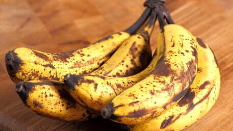 Overripe bananas &mdash; perfect for frozen treats.